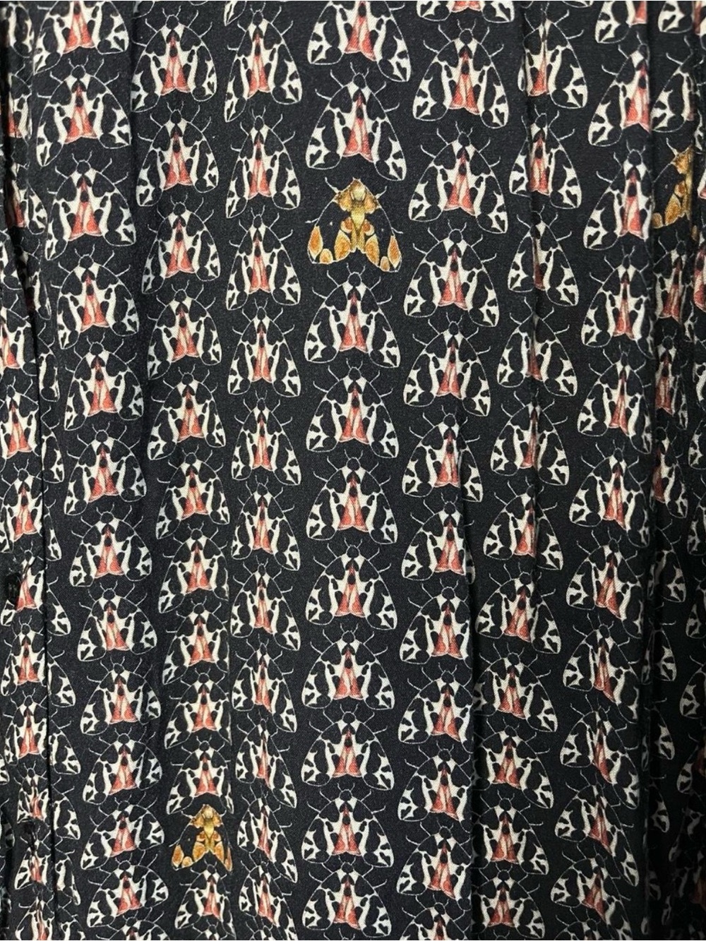 Rare Osklen Brazil Moth Print Matching Lounge Set Button Down Shirt & Pants